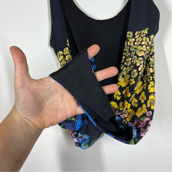 Onia Rachel Floral Gradient One Piece Swimsuit Size Small - Picture 8 of 9